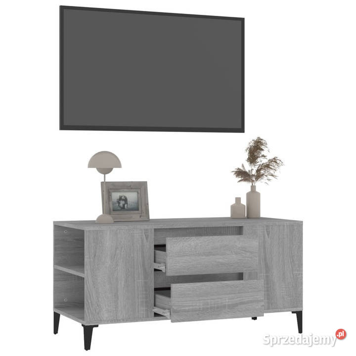 Szafka pod TV szary dąb sonoma 102x445x50 Warszawa