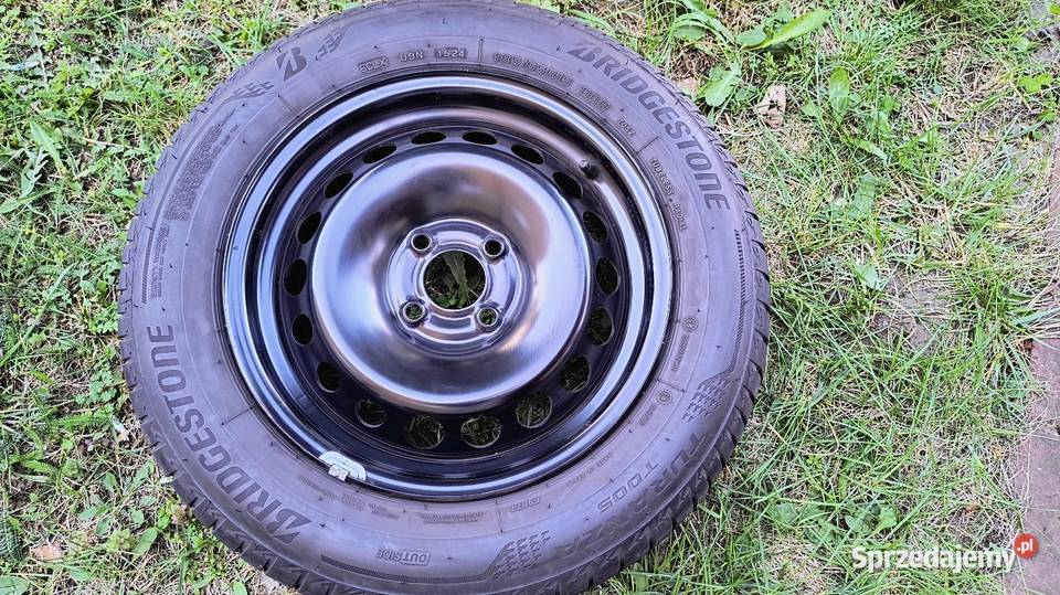 Felgi 4x100 Bridgestone t005 18565r15 kołpaki Warszawa