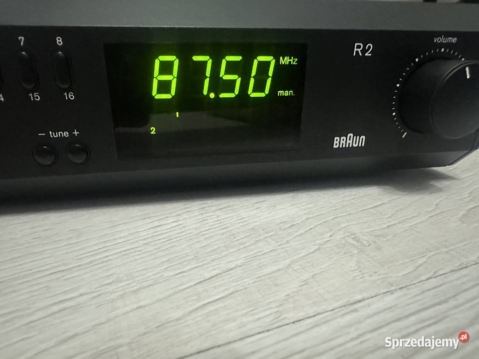 Amplituner Braun R2 Idealny stan Modliborzyce