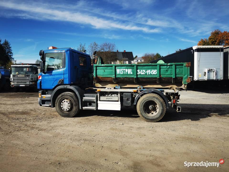 Scania p230 hakowiec wywrotka kontener sprzedam