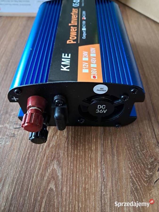 Nowy inwerter przetwornica napięcia 36V na 220 V Pozostałe