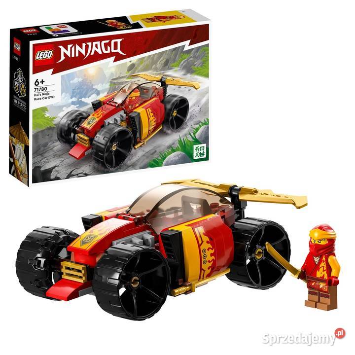 LEGO 71780 NINJAGO Samochód wyścigowy ninja Kaia Kamień