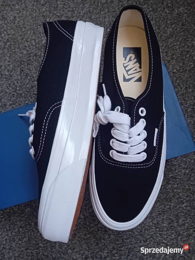 Nowe oryginalne trampki VANS Black Authentic