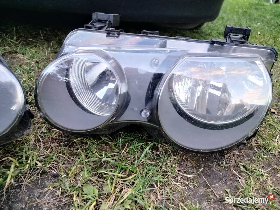 Bmw e46 compakt lampy przednie oryginał europa Części Aleksandrów Łódzki sprzedam