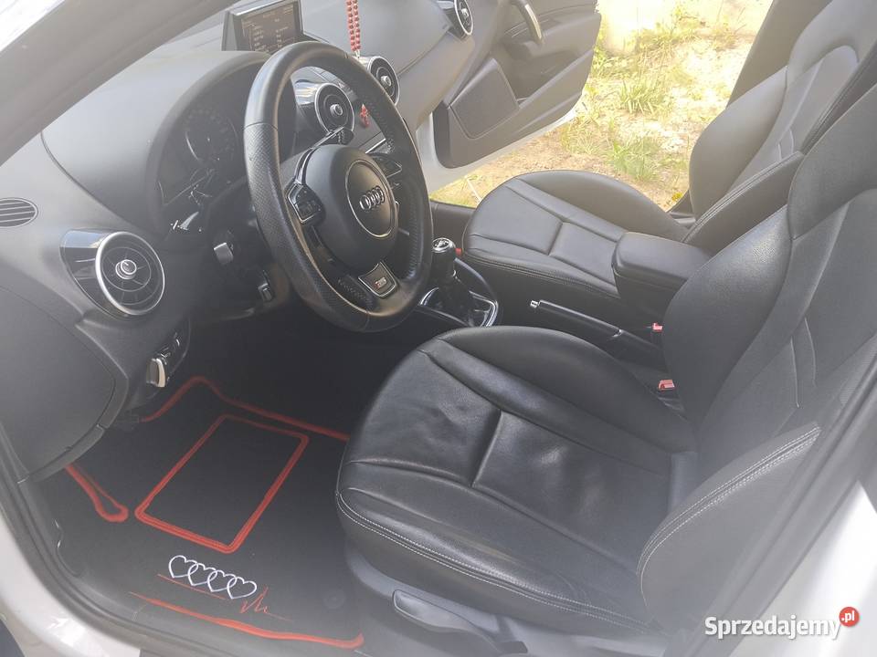 Audi a1 ful wersja skóry podsufitka czarna 16