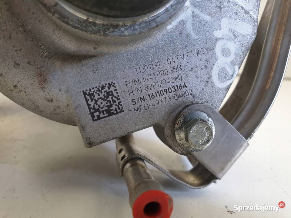 TURBOSPRĘŻARKA Renault Clio IV 09 TCe 8201234380 Chełm sprzedam