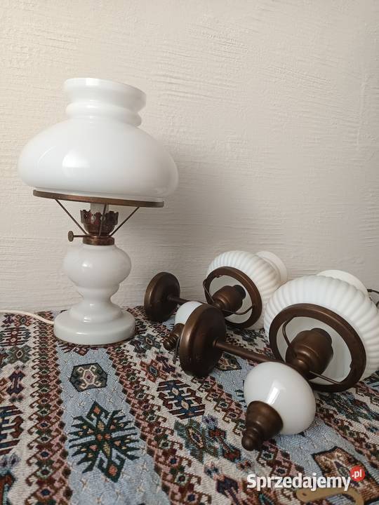 Lampa i dwa kinkiety Warszawa