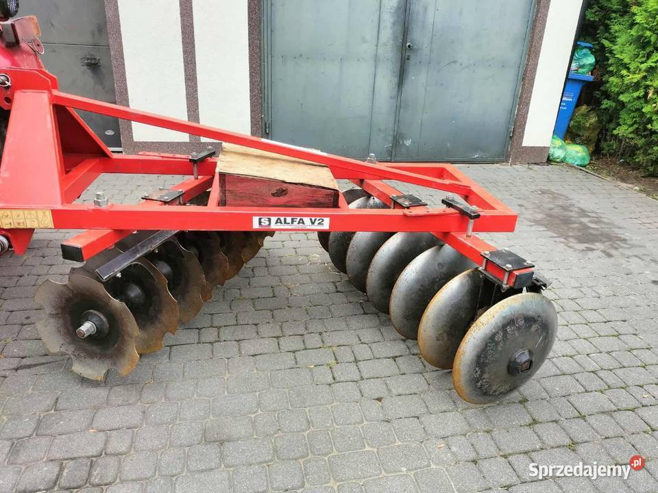 Brona talerzowa nieuszkodzony Maszyny rolnicze