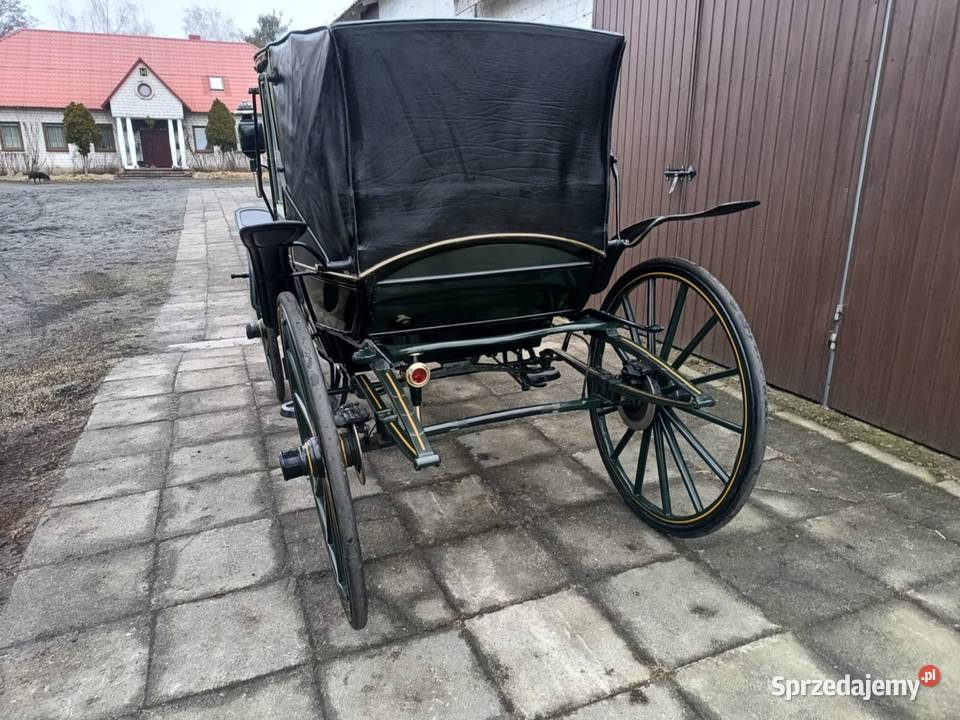 Powóz Konny Lando Bryczka Landauer Kareta Dobroń