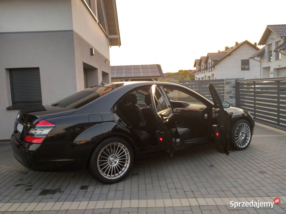 MERCEDES W221 S350 V6272 052009 elektrycznie ustawiane fotele lubuskie