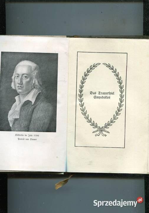 Gesammelte Werte 13 Friedrich Holderlin Szczecin