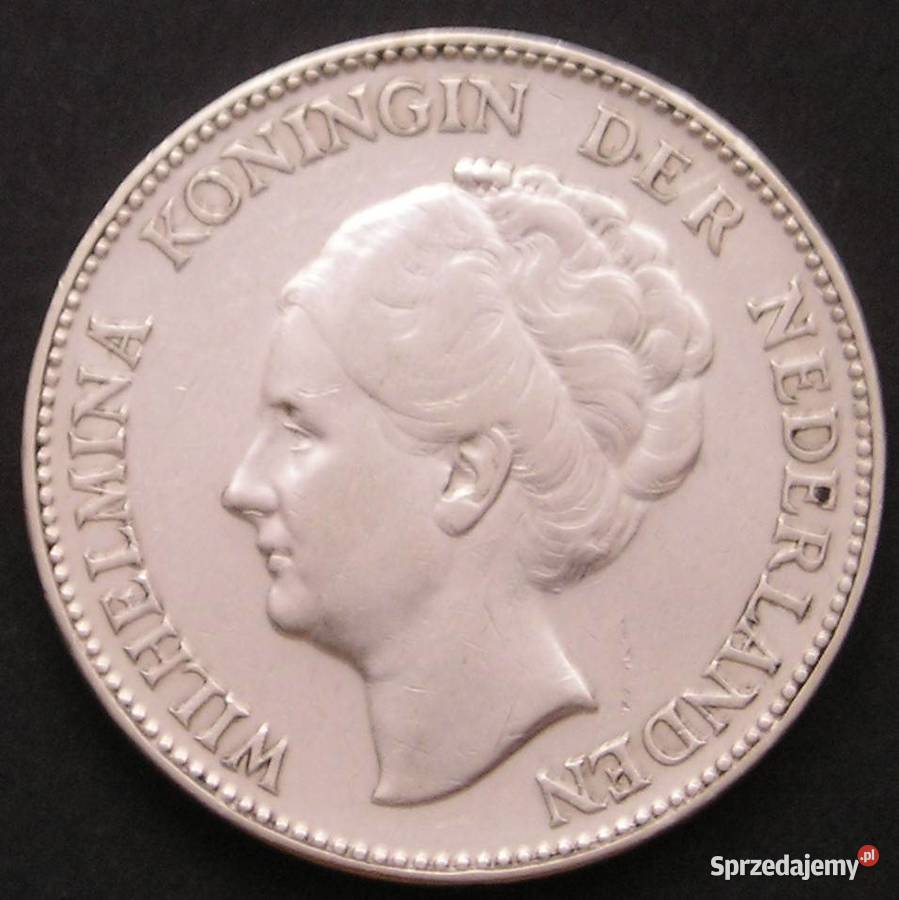 Holandia 1 gulden 1931 królowa Wilhelmina SREBRO sprzedam