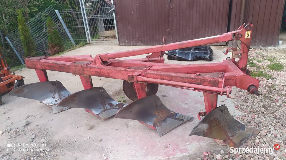 Pług 4skibowy na najwyższej słupicy 4x35 Dąbrowa Tarnowska