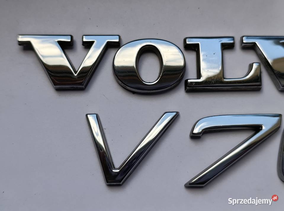 Napis emblemat Volvo V70 II 0007r