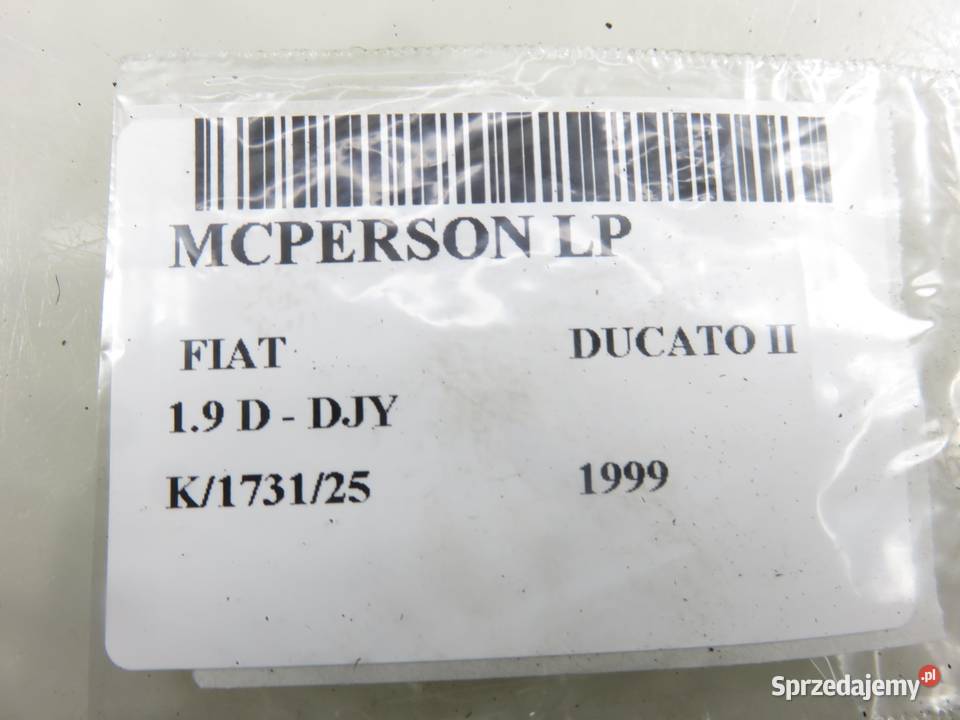 MCPERSON LEWY PRZEDNI FIAT DUCATO II 19 D DJY
