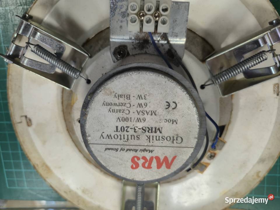 Głośniki sufitowe 4 sztuki śląskie Dąbrowa Górnicza