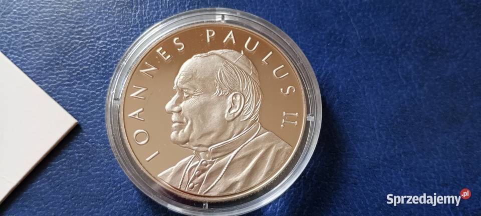 Stare monety Medal Jan Paweł II Zakon Maltański podkarpackie Lesko