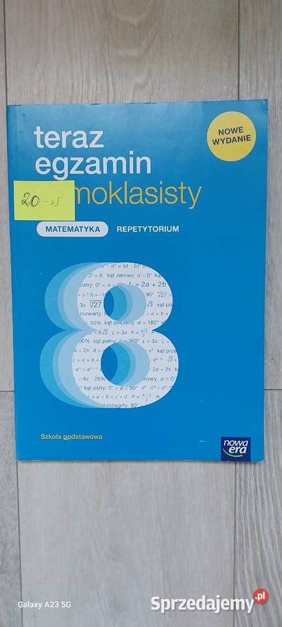 Matematyka repetytorium egzamin ośmioklasisty