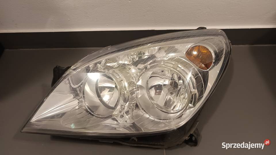 Lampa przednia lewa reflektor Opel Astra H 3 III Lampy przednie