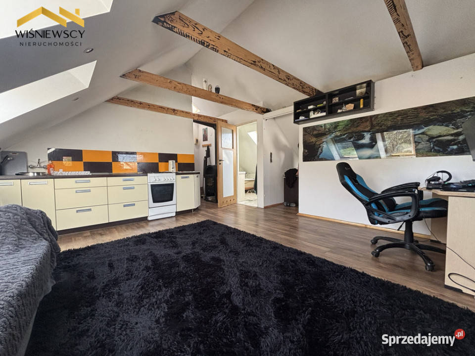 Mieszkanie 3 pokoje 52 m2 z dużą działką gazowe warmińsko-mazurskie Tolkmicko