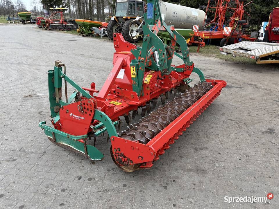 Brona wirowa wirnikowa Kverneland 3 metry Agregaty