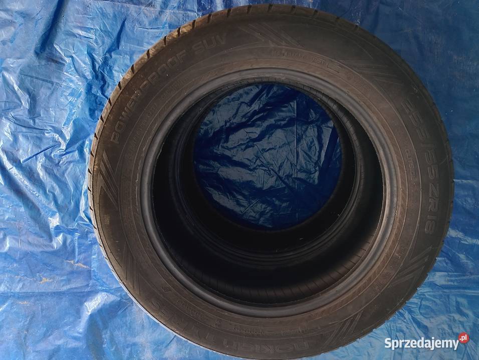 Nokian Tyres 25555ZR18 109Y letnie używane opony Żory sprzedam