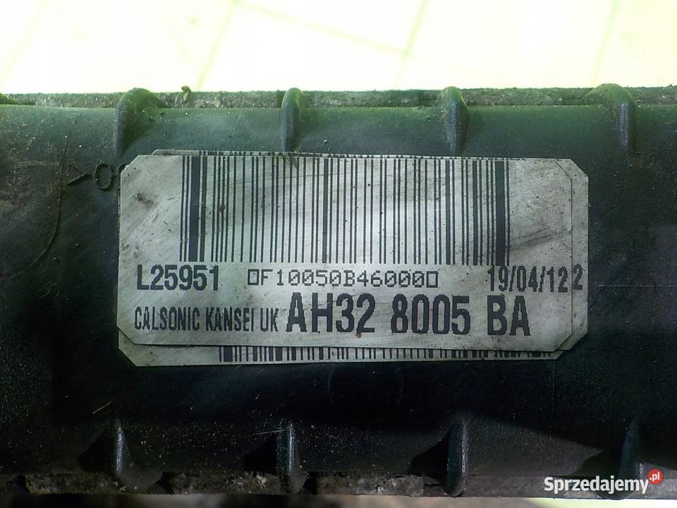 CITROEN CCROSSER 22 HDI 09r 5D chlodnica wody Suków