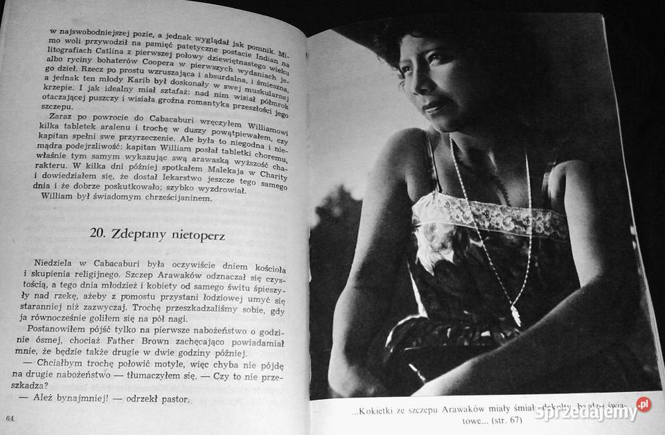 Spotkałem szczęśliwych Indian Arkady Fiedler Rok wydania 1975 Chełm