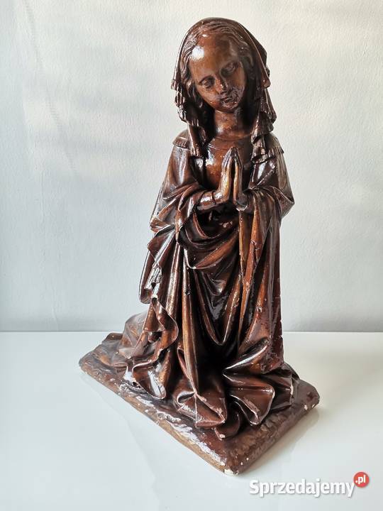 Stara duża przedwojenna figura figurka gipsowa śląskie Katowice sprzedam