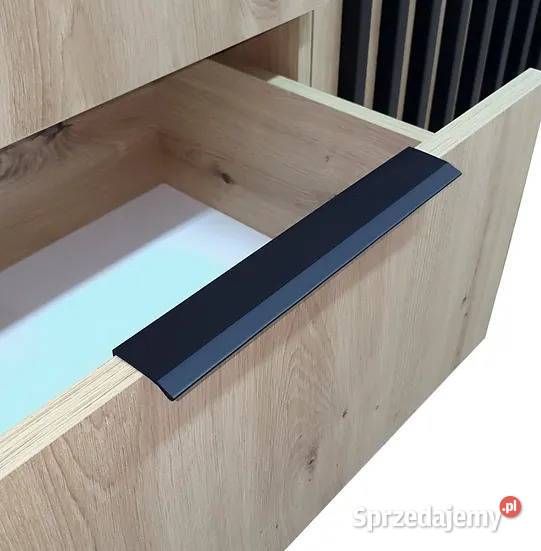 Stylowa komoda z lamelami Nelly2d trzy kolory opolskie Strzelce Opolskie