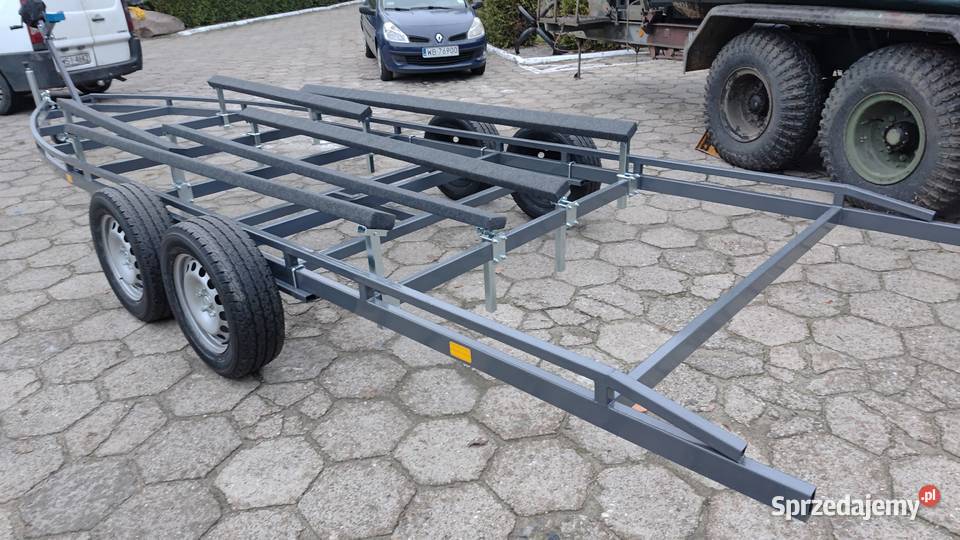 Przyczepka do łodzi wędkarskiej 8m portowa Wyszków