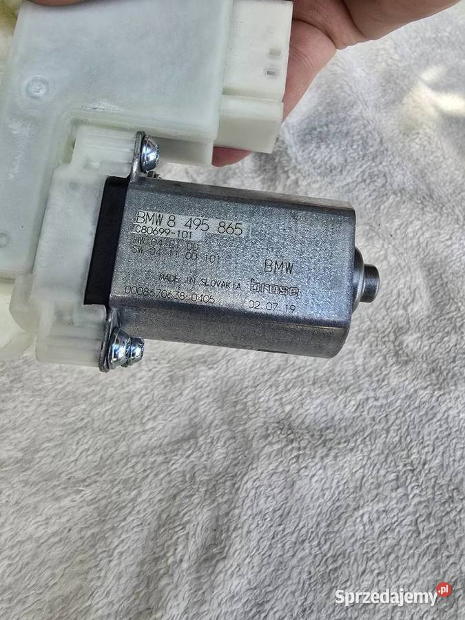 BMW 3 G20 G21 PODNOŚNIK SZYBY LEWY PRZÓD 7432231 osobowe Drzwi śląskie