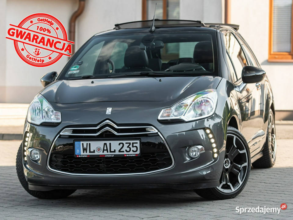 Citroen DS3 Cabrio 16VTi 120 SoChic 112 Super światła przeciwmgielne Zwoleń