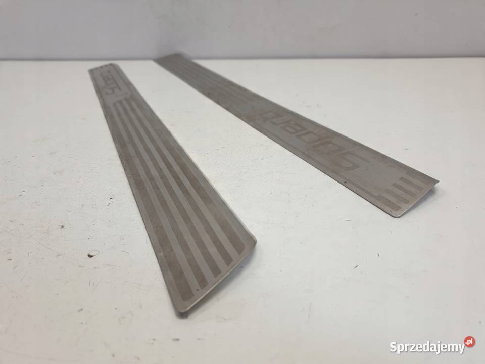 Skoda Superb II LISTWA PROGOWA Nakładka przód Janów