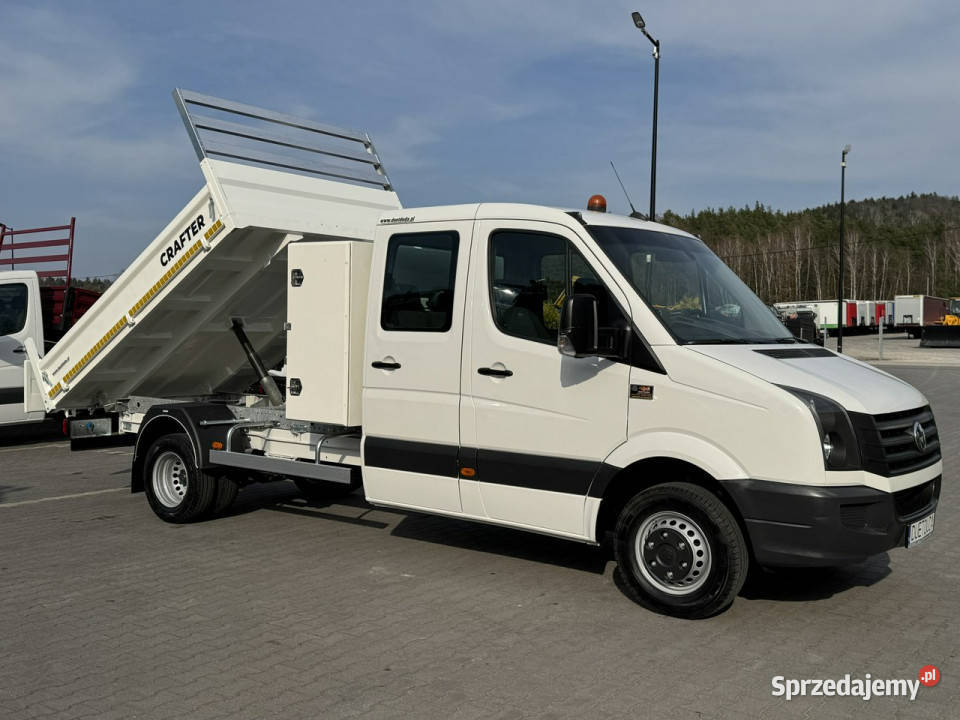 Volkswagen Crafter 6 Osób Brygadówka DOKA Widełki