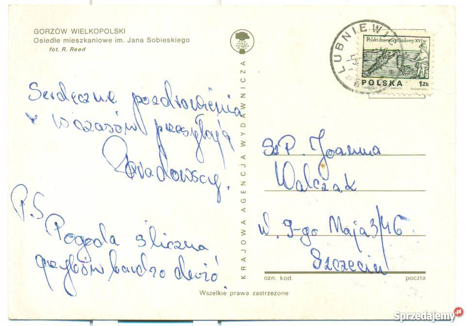 Stare zdjęcie pocztówka fotografia widokówka Ostrów Wielkopolski