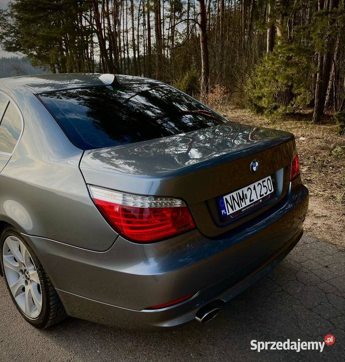 BMW E60 20 Diesel 177 Zadbany Garażowany Mpakiet Nowe Miasto Lubawskie