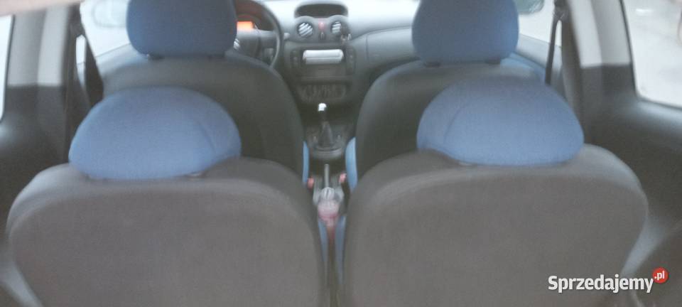 Citroen C2 11 sprawny klima mały przebieg srebrny Tychy