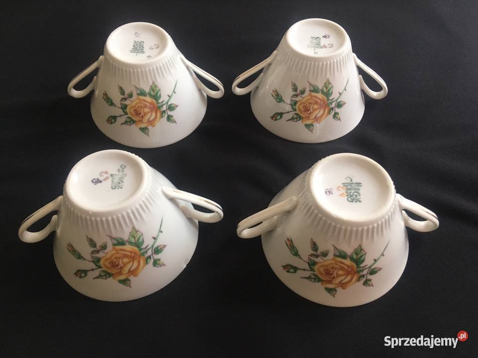 PRL bulionówki bulionówka róża Włocławek zachodniopomorskie Kołobrzeg