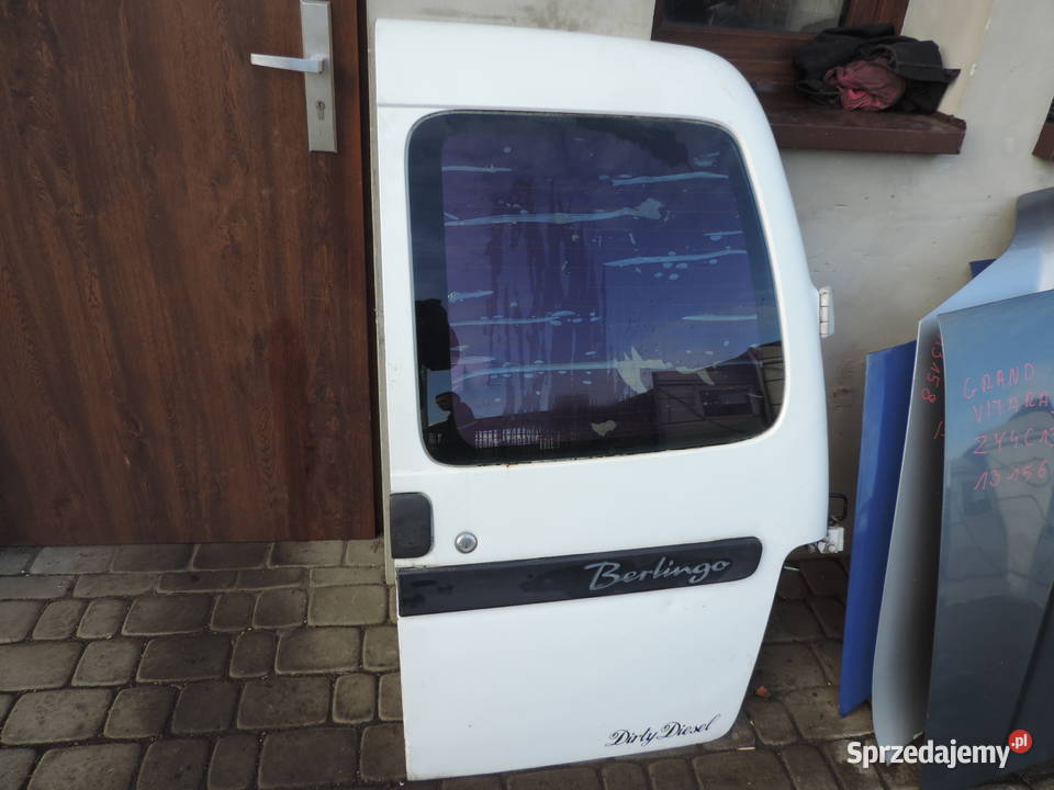 CITROEN BERLINGO I DRZWI PRAWE TYLNE EWPA osobowe Drzwi Nowy Sącz