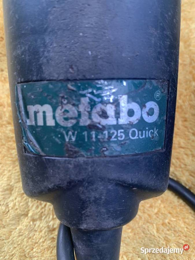 Metabo szlifierka kątowa