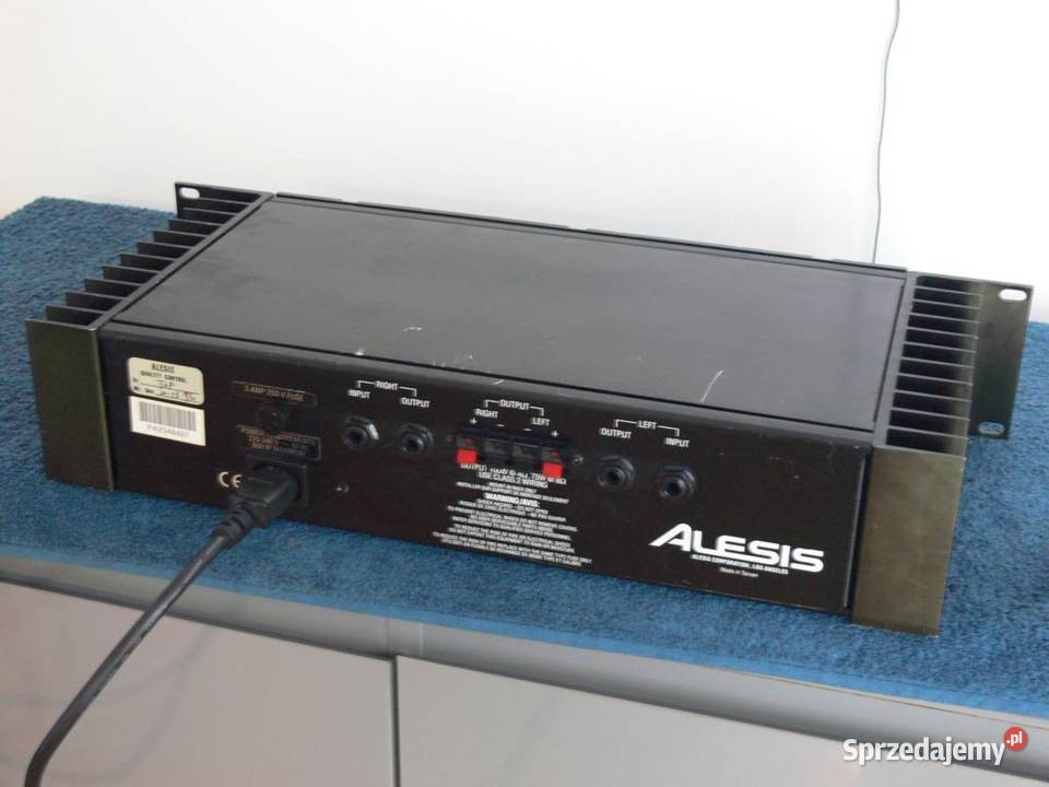 Wzmacniacz Alesis RA100 mocny 2 x 100 wat podkarpackie Jasło