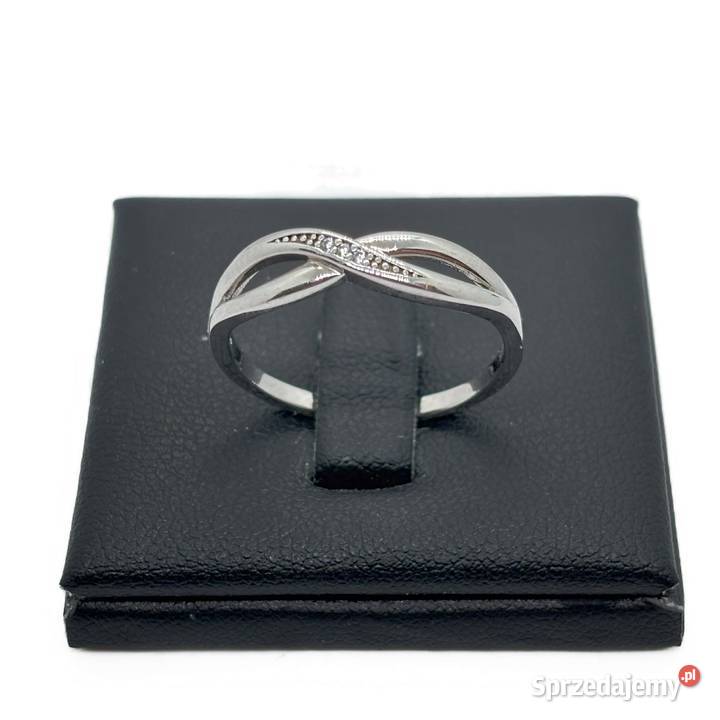 Nowy Srebrny Pierścionek Próby 925 235g Rozmiar Elbląg