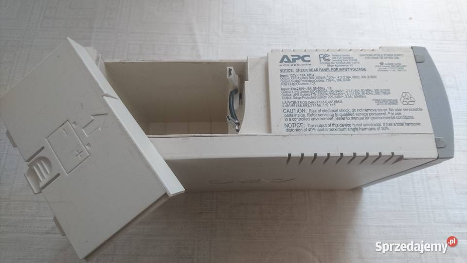 Sprzedam Zasilacz Awaryjny UPS BackUps 350 Części i akcesoria Łódź