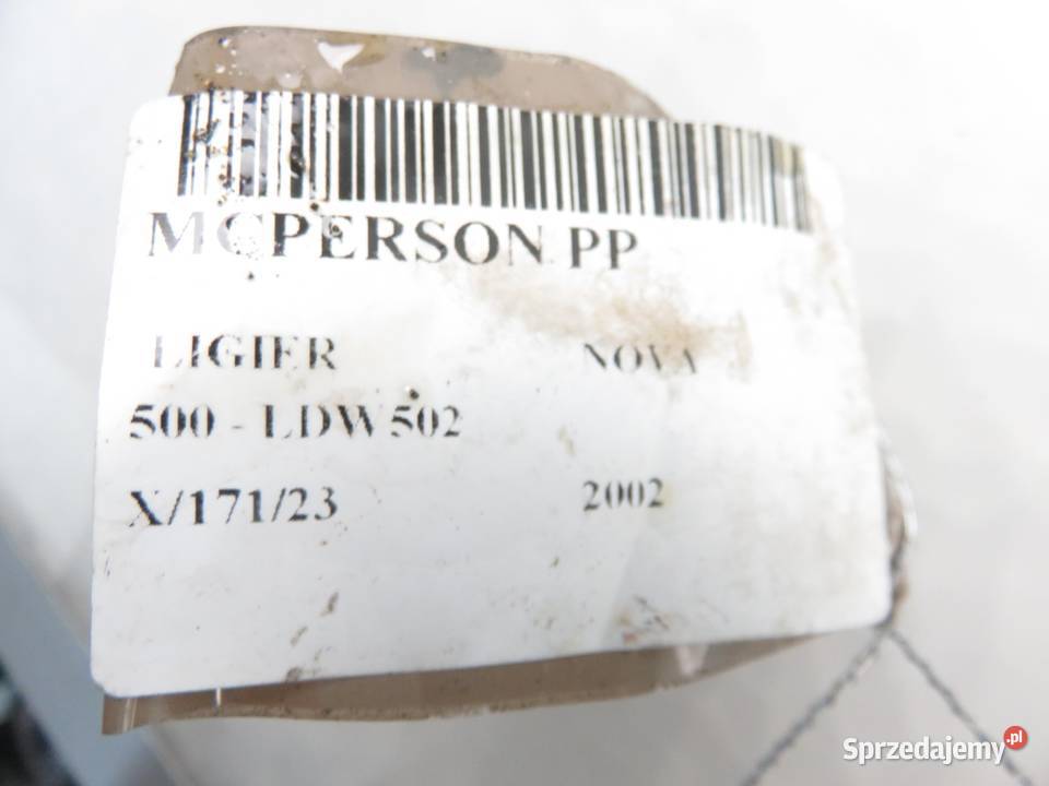 AMORTYZATOR PRZEDNI LIGIER NOVA Lombardini osobowe