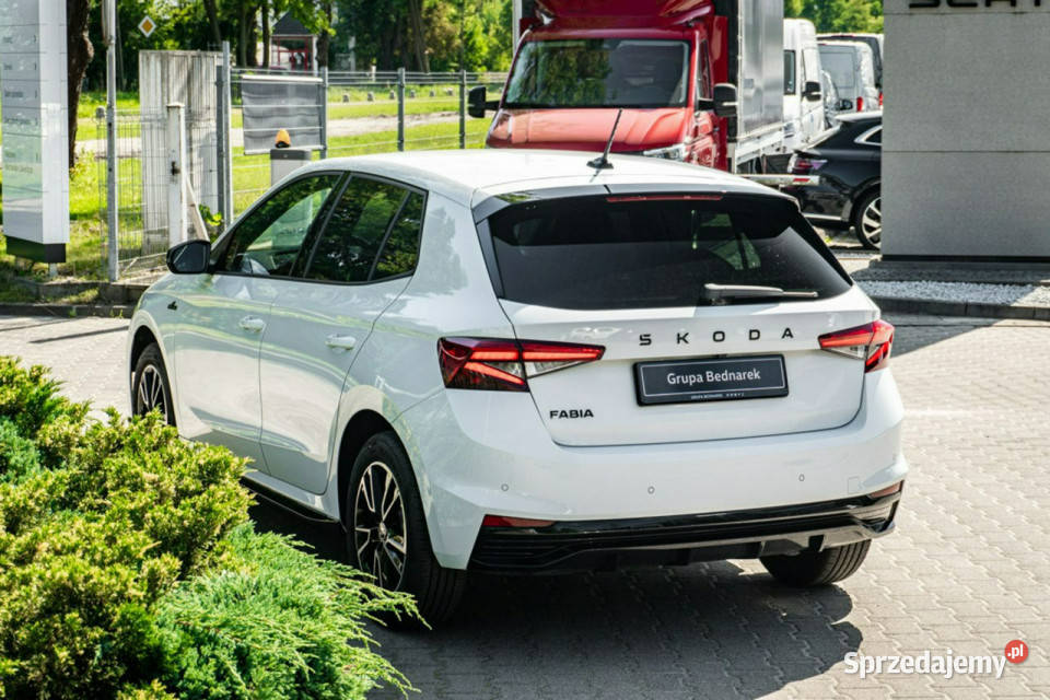 koda Fabia Monte Carlo 10 TSI 115 DSG Dostępny czujnik parkowania Łódź