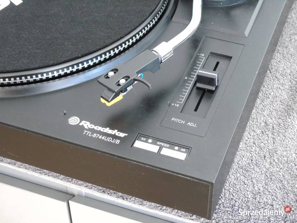 Gramofon DJski Roadstar igła sprawny WYSYŁKA Jasło