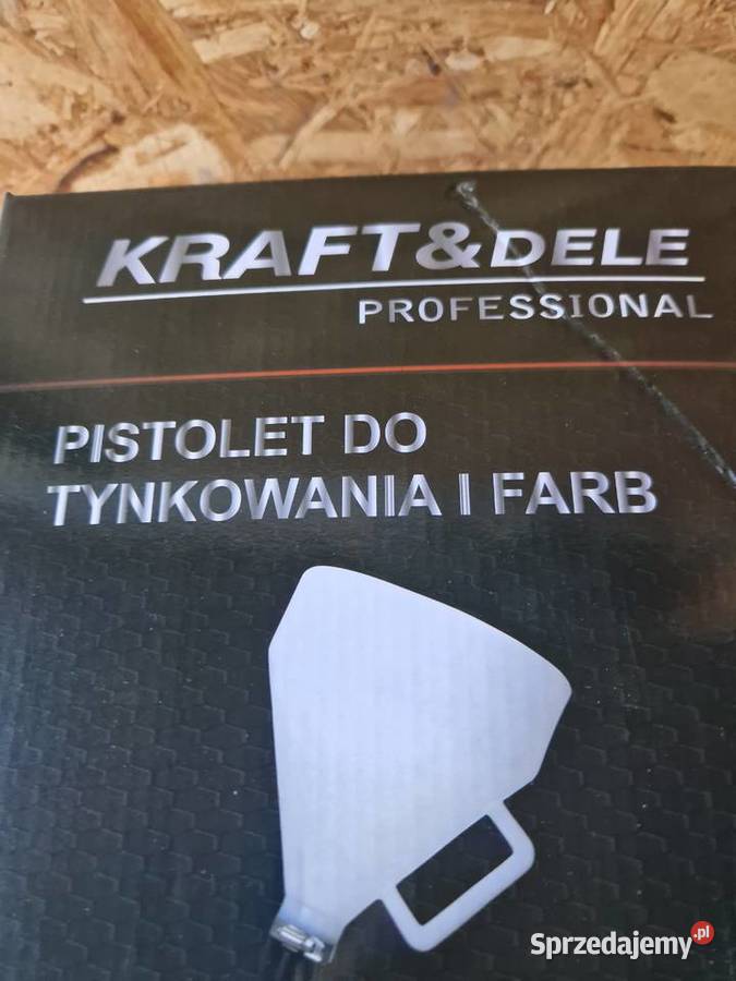 Pistolet tynkarski natryskowy 75L KD10260 do Głogowa