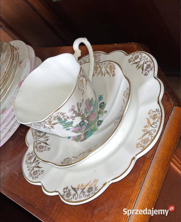 Filiżanka z talerzykiem śniadaniowym England 22