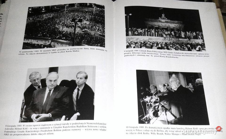Helmut Kohl Pragnąłem jedności Niemiec Kai Pozostałe sprzedam